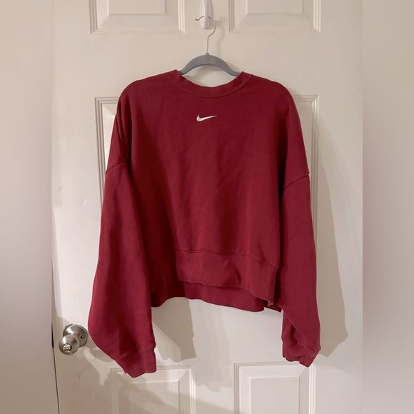 Nike Tops - Nike Red Sweatshirt Lg
